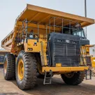 2023 Caterpillar 777 Rigid Dump Truck Front Right View