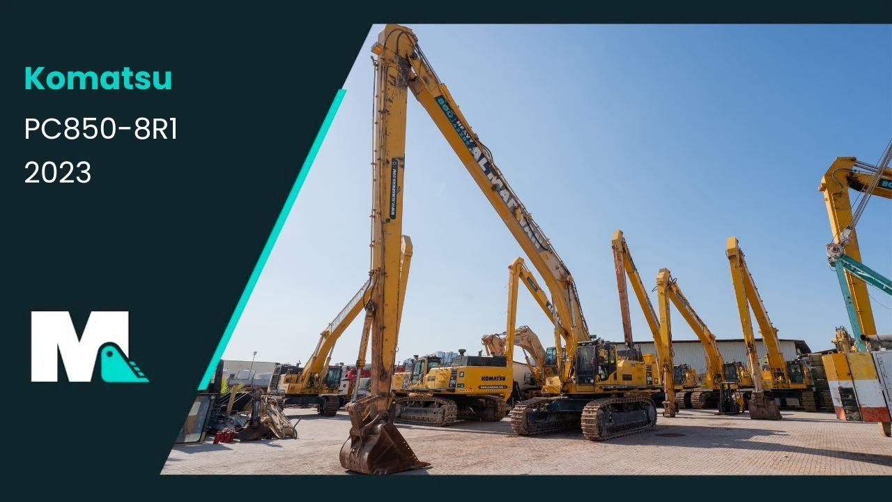 Komatsu PC850SE 8R1 Long Boom Excavator | 2023