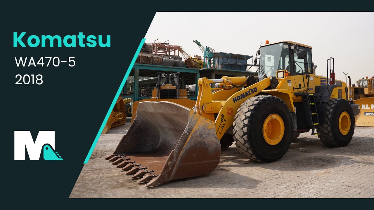 Komatsu WA470-5 Wheel Loader | 2018