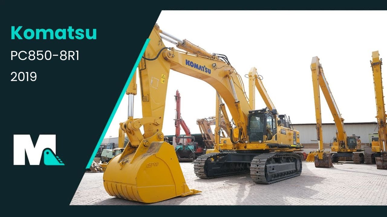 Komatsu PC850-8R1 Track Excavator | 2019