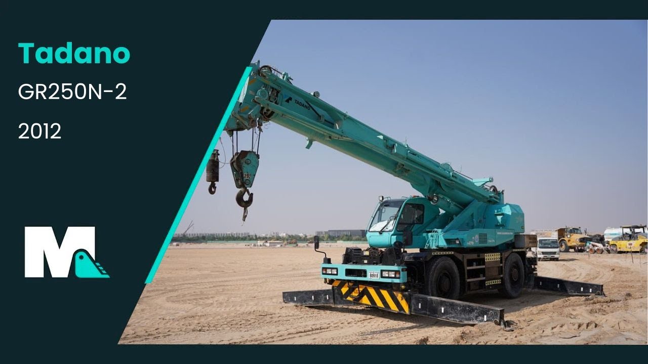 Tadano GR250N-2 Mobile Crane | 2012