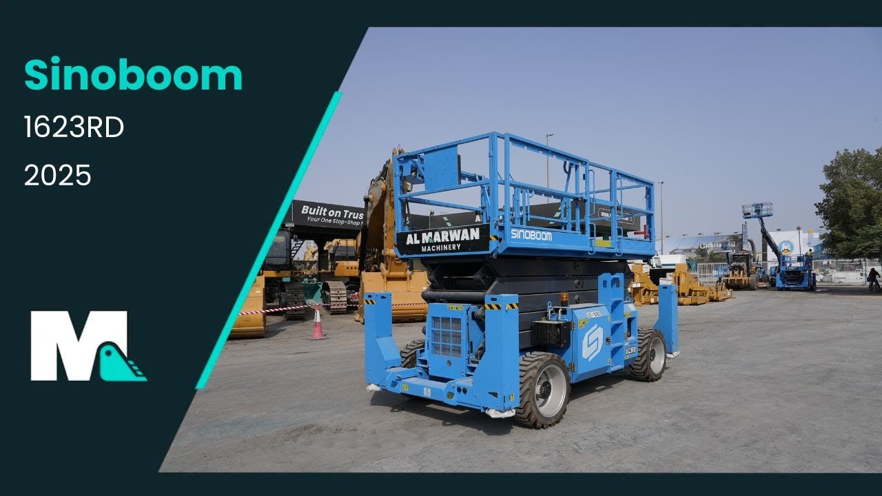 Sinoboom 1623RD Rough Terrain Scissor Lift | 2025