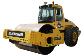 2014 Bomag BW226 DH-4 Single Drum Roller White Background View - RO-0345