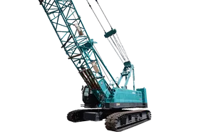 80 ton Crawler Cranes,white background image