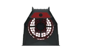 MTO Make to Order World Attachments WA-S1200 Screener Bucket Screening Excavator Attachment